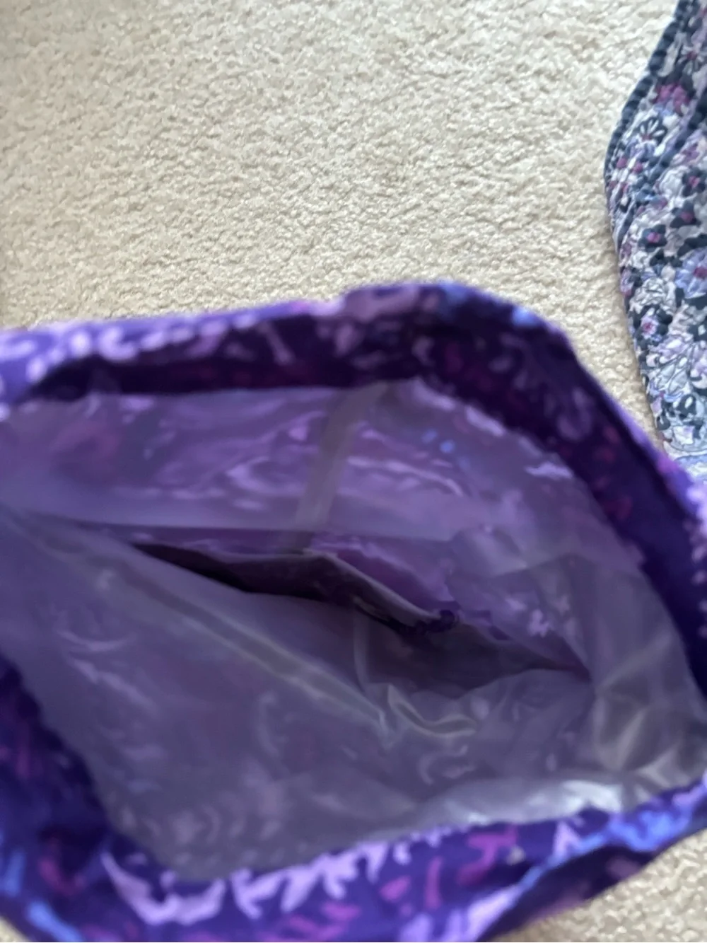 Purple Paisley Tote bag